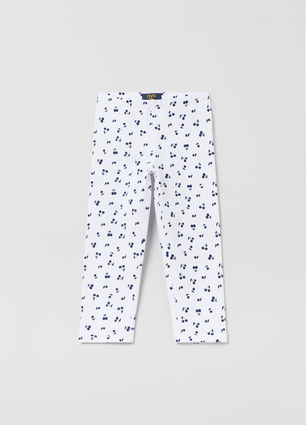 OVS Girls Cherry Print Leggings