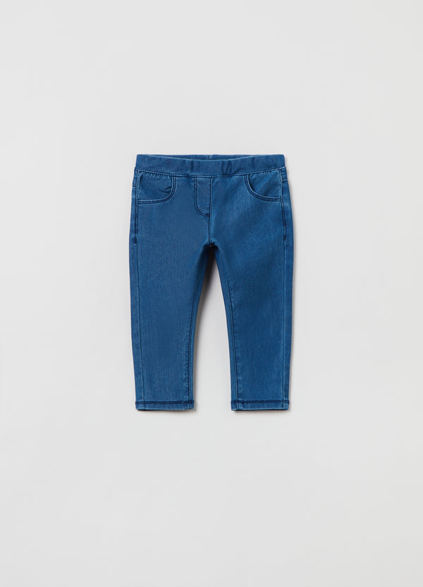 Jeggings with heart patch