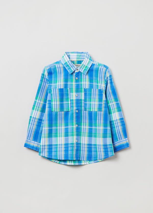 OVS Kids Boy Grand&Hills Shirt With Check Print