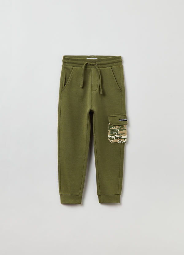 OVS Kids Boy Grand&Hills Joggers With Camouflage Pocket