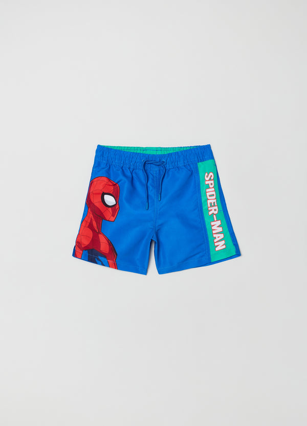 OVS Kids Boy Swimming Trunks With Marvel Spider-Man Print