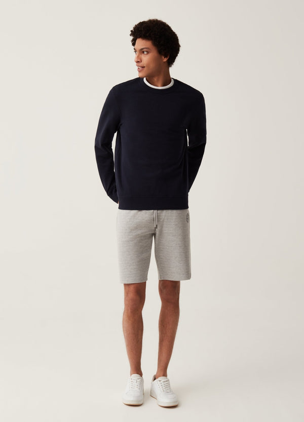 Bermuda joggers with Grand&Hills print