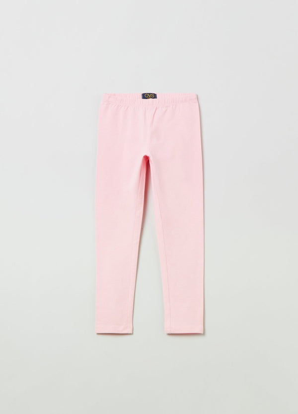 Leggings in stretch cotton