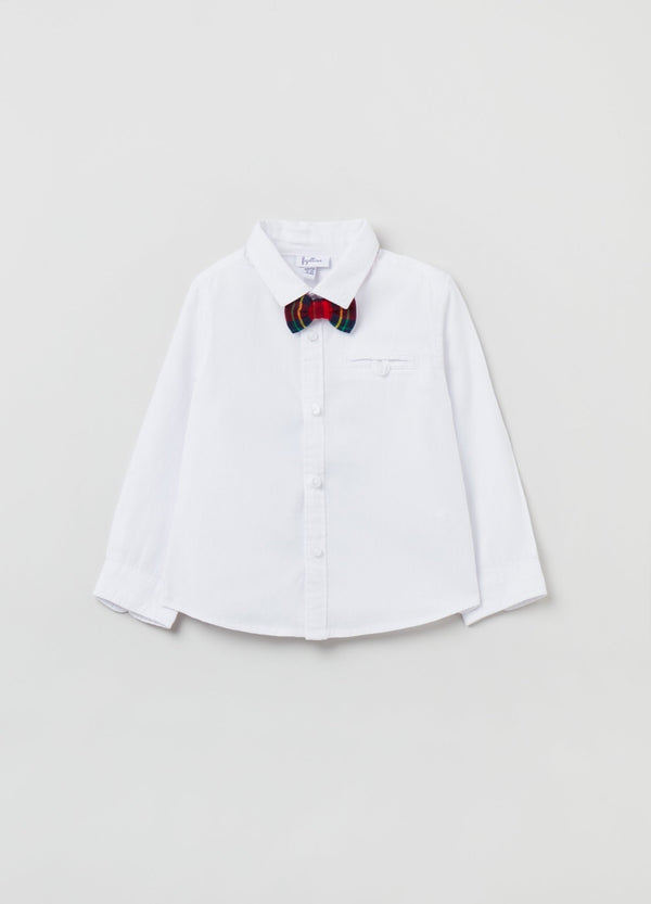 OVS Baby Boy  Tartan Bow Tie Shirt