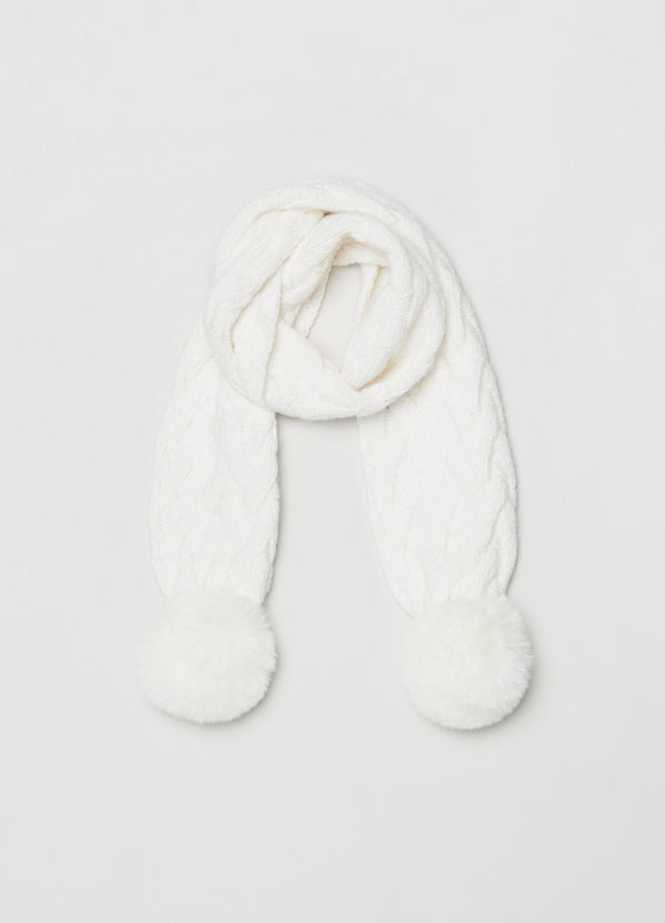 OVS Girls Knitted Pom Scarf