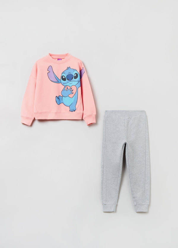 OVS Girls Printed Sweat And Jogger Set
