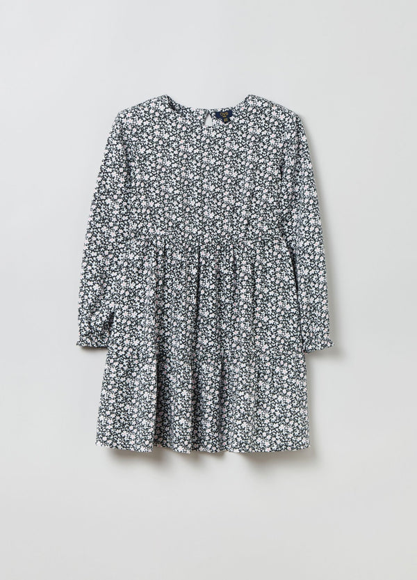 OVS HOUSEBRAND Floral Dress With Flounce