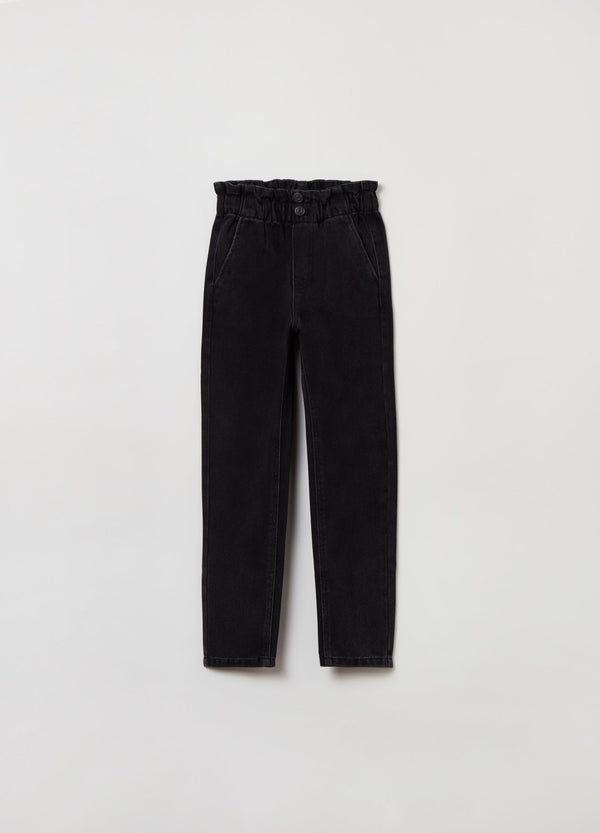 OVS Kids Girl Paper Bag Jeans With Pockets