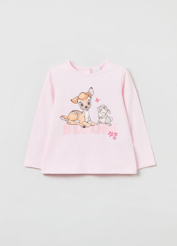 OVS Long-sleeve T-shirt With Bambi Print