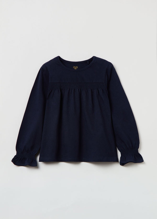 OVS T-shirt With Smock Stitch Detailing
